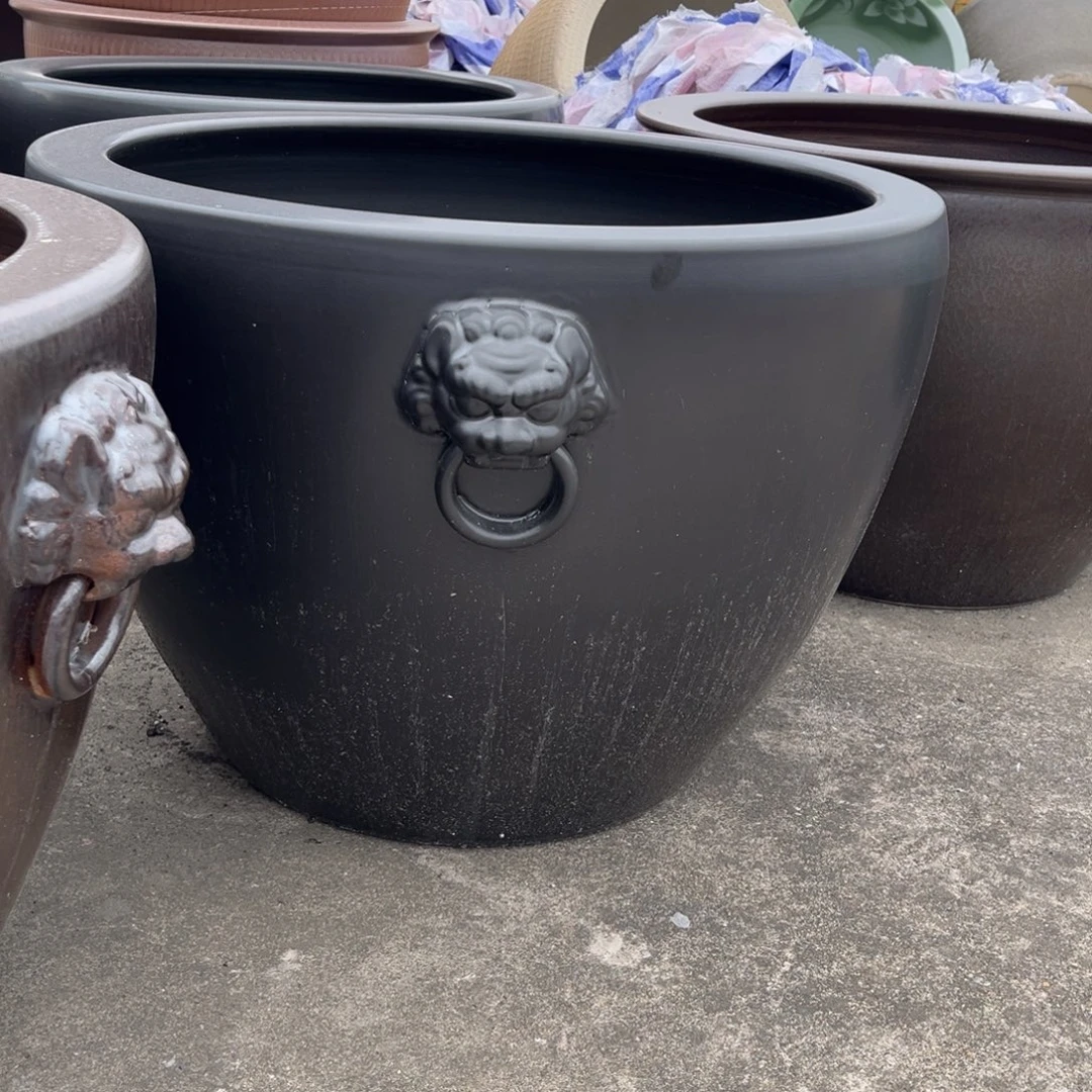 瓷片雅黑直径63厘米带十字底座……