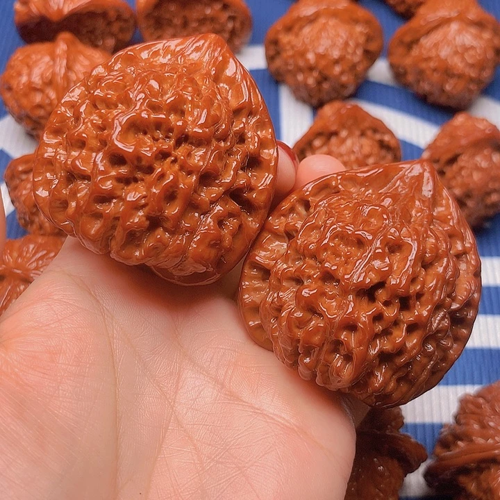 尚***叔核桃官帽49文玩核桃