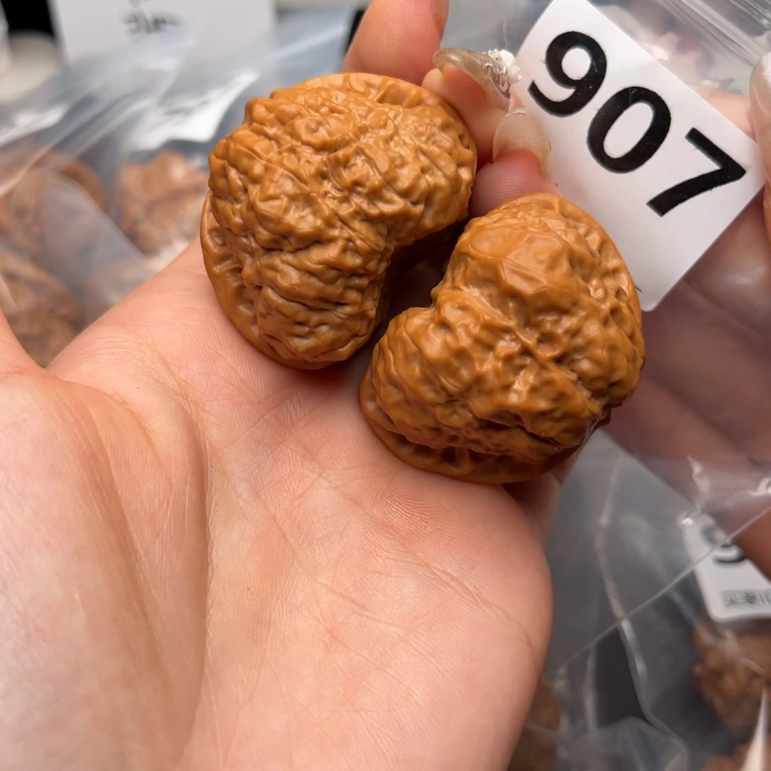 文玩核桃把件蛙饼42