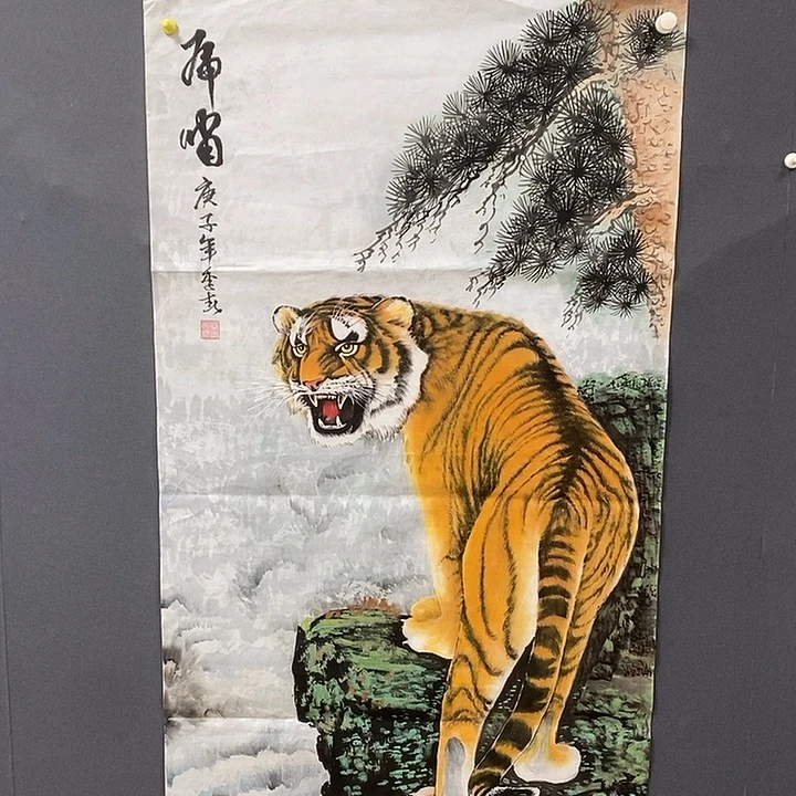 国画胡杨70/140手绘画芯