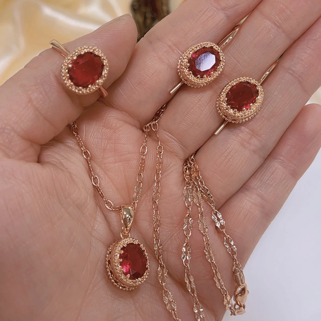 铜合金锆石戒指 首饰百搭欧美手工镶嵌气质戒指