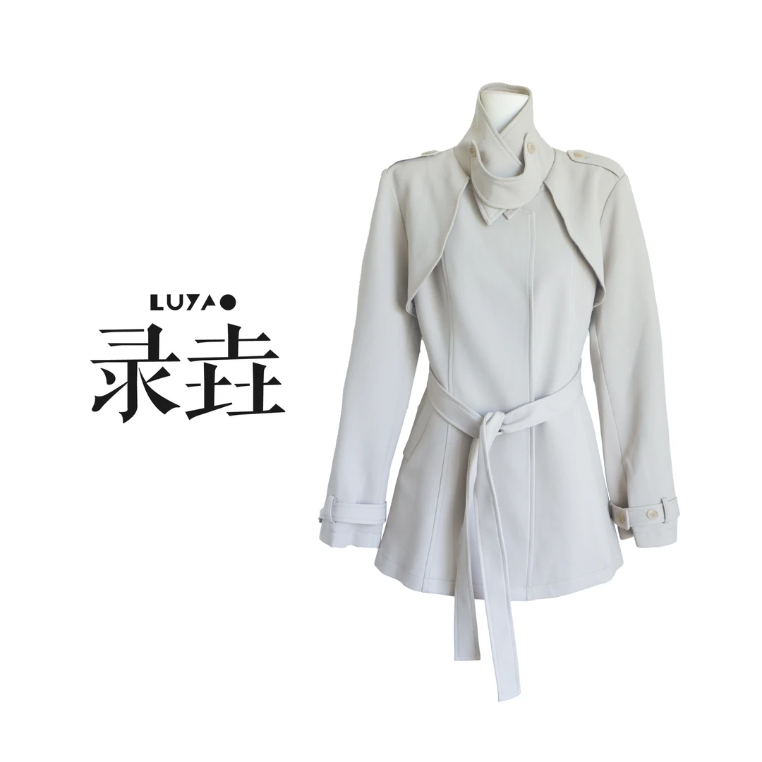 【LUYAO.录垚原创】“白金瀚”-早秋百搭高级感外套