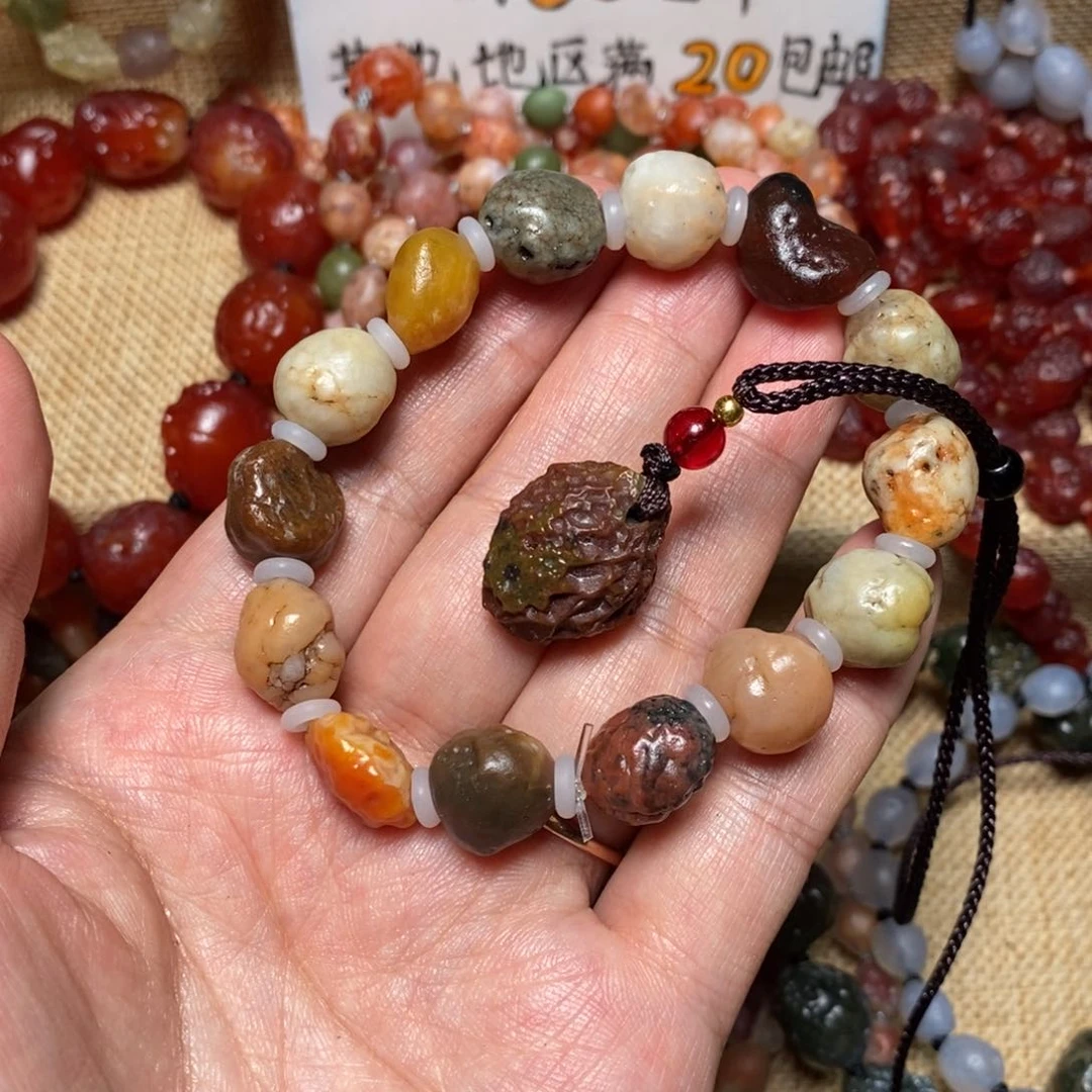 玛瑙/玉髓手链合金