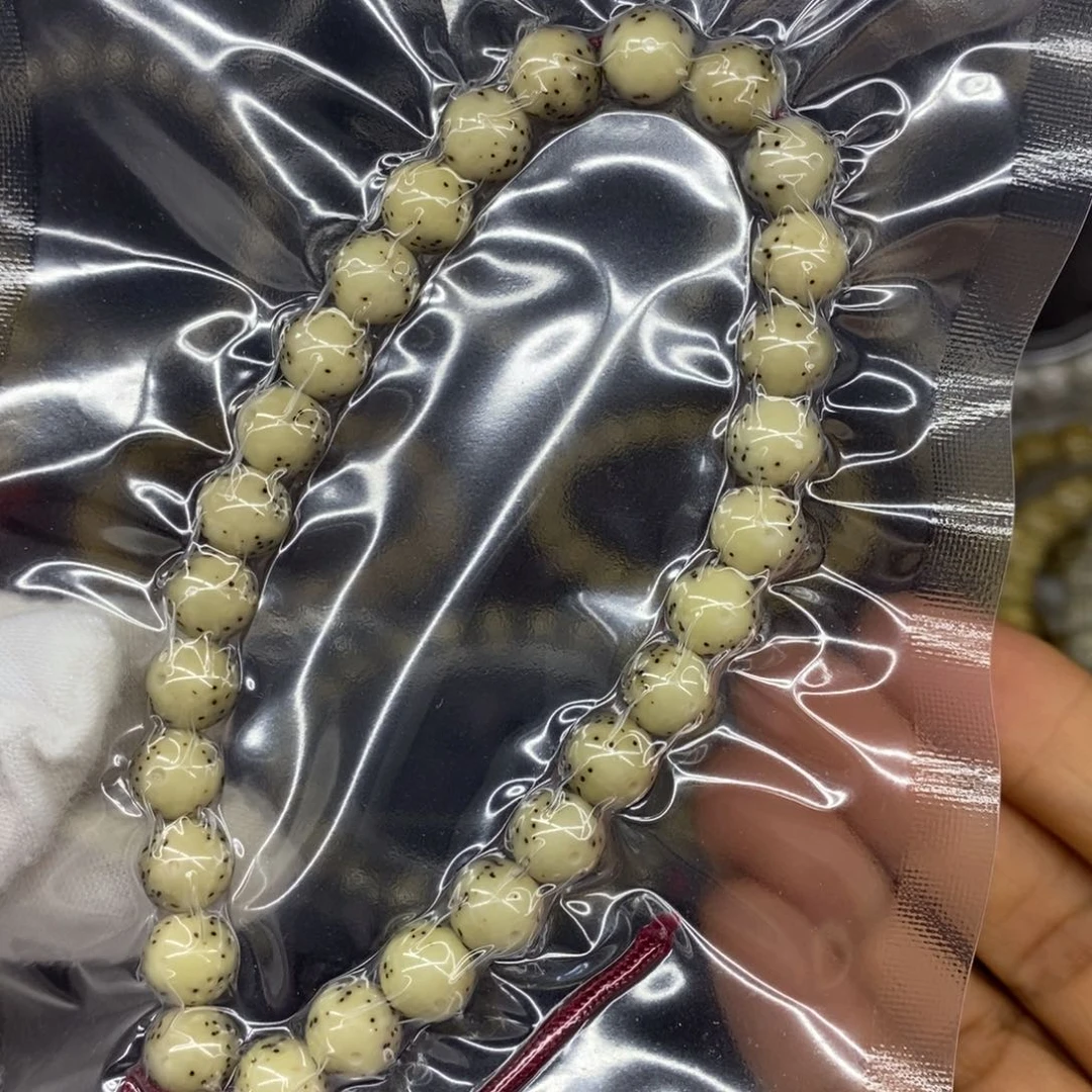 手串星月菩提石玉料8小糖豆手持