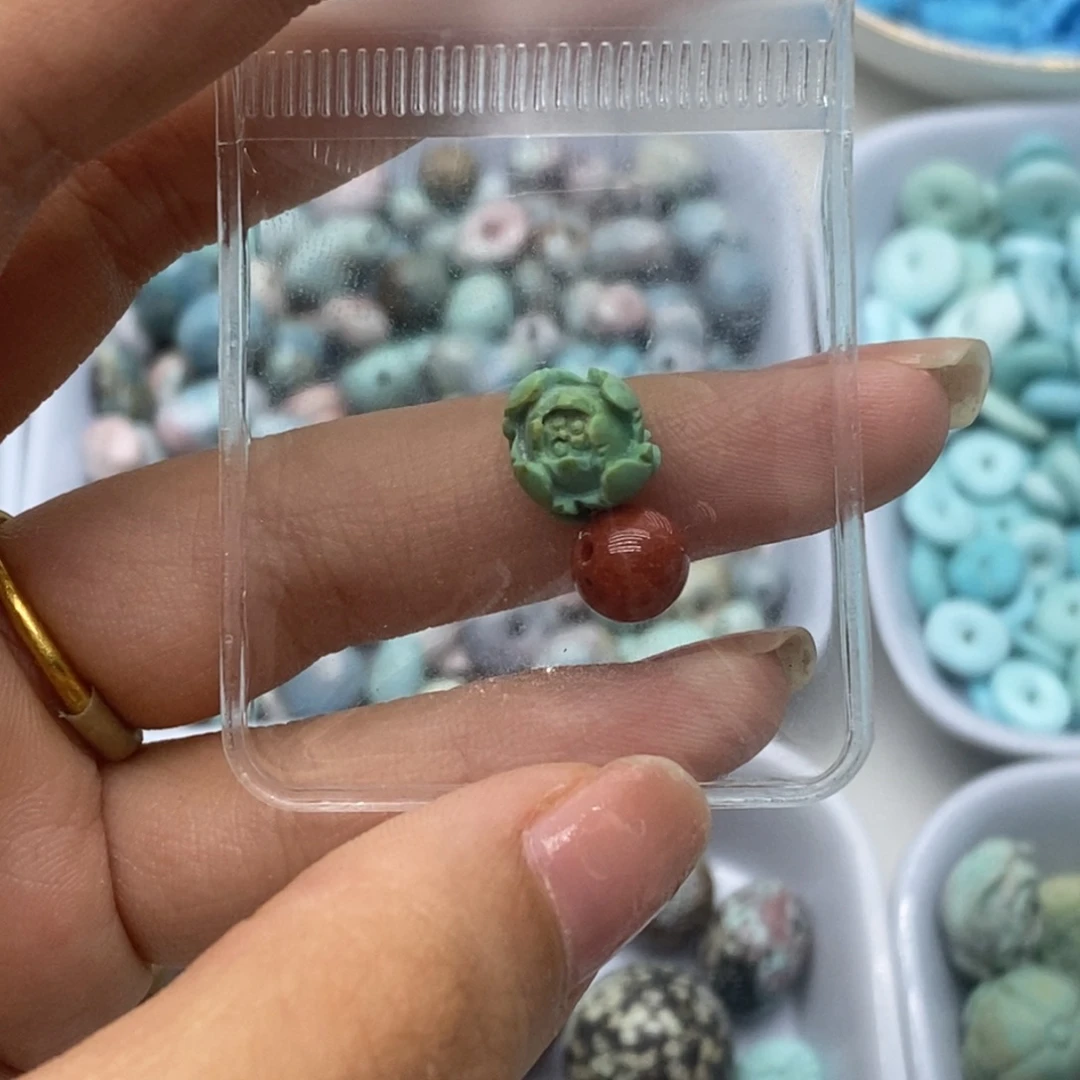 *****未镶嵌南红玛瑙珠宝半成品
