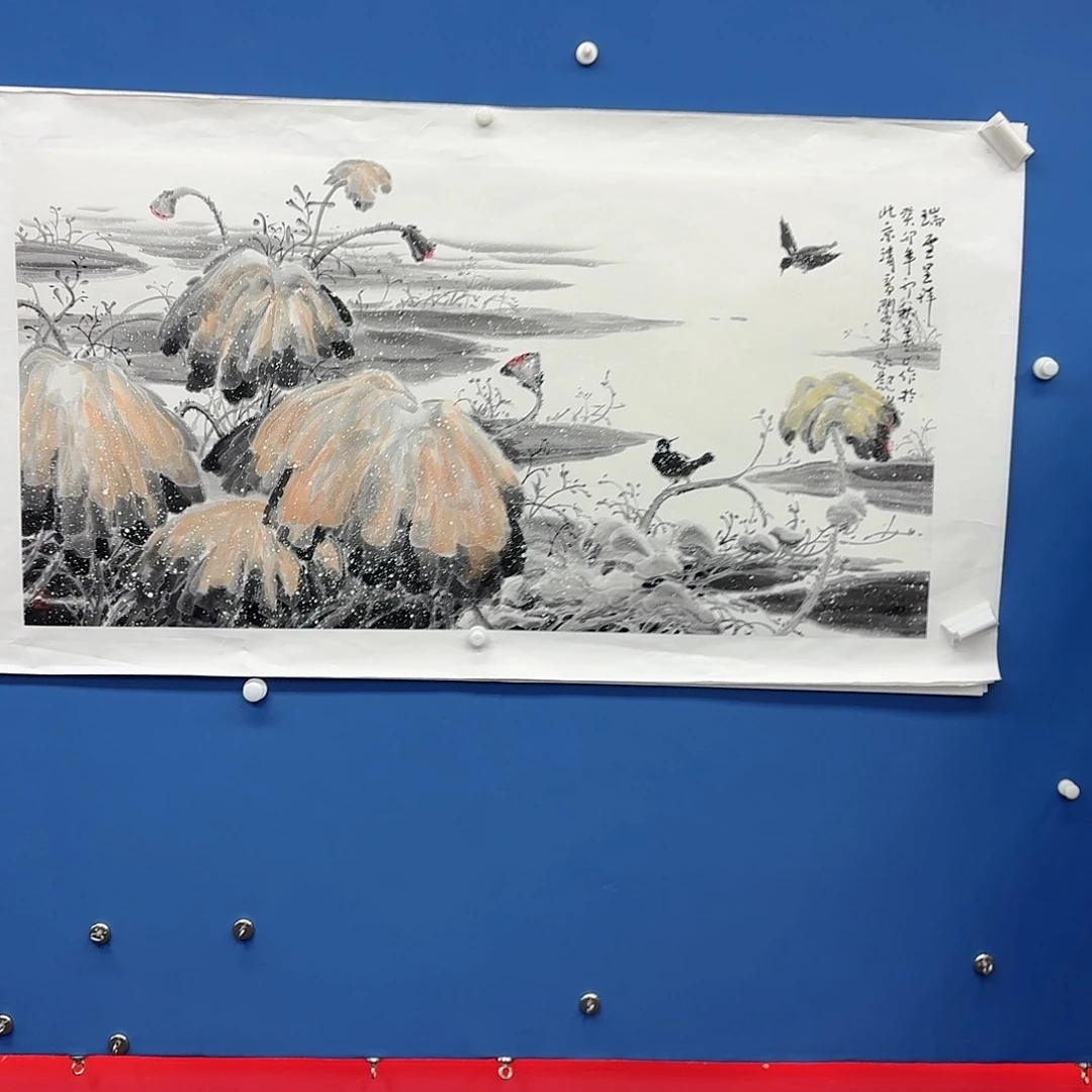 国画多次参加国内外书画