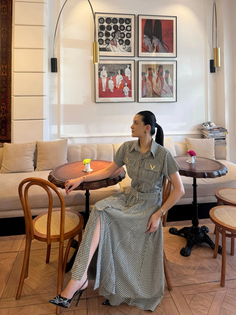 ZAKRA2025最新款夏季显瘦连衣裙