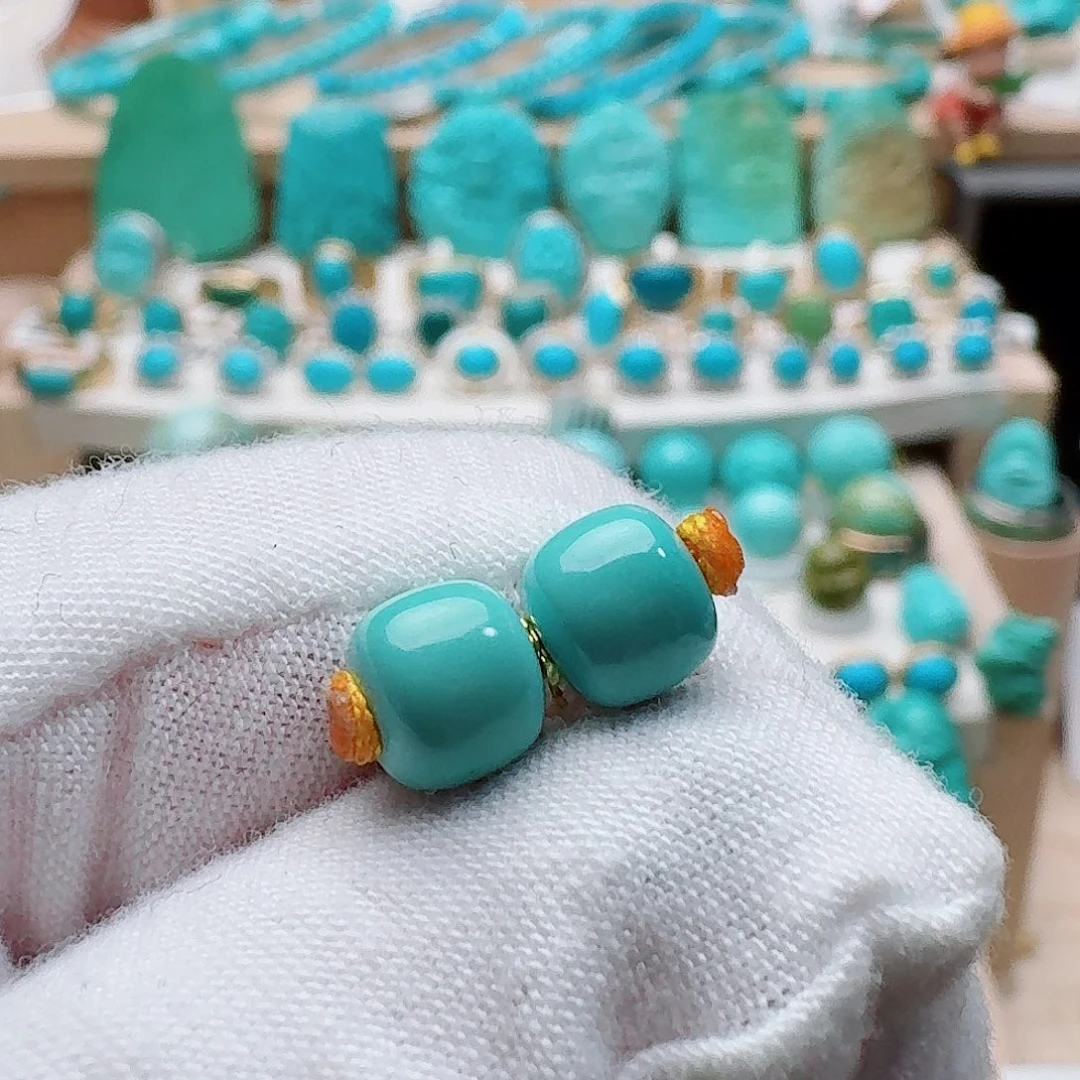 绿松石未镶嵌配饰