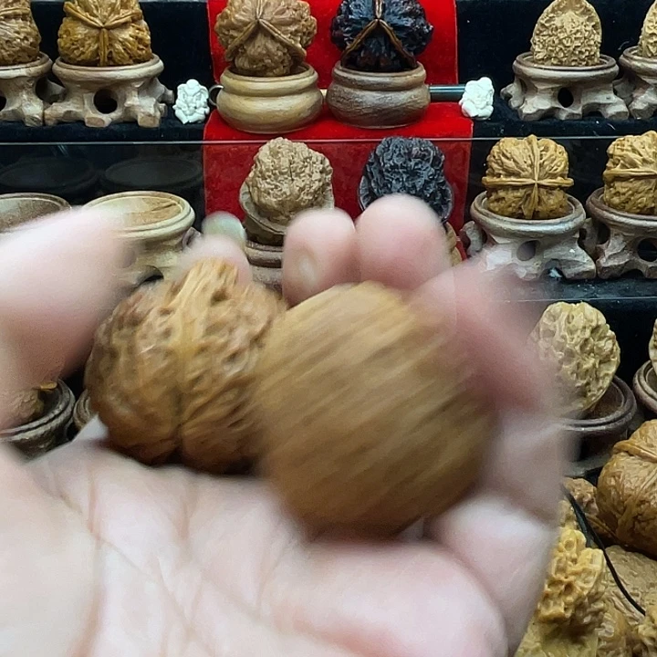 情***钟文玩核桃吊坠2026万事顺意