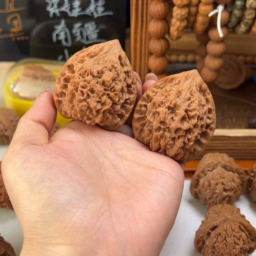 葫芦文玩核桃大官帽46