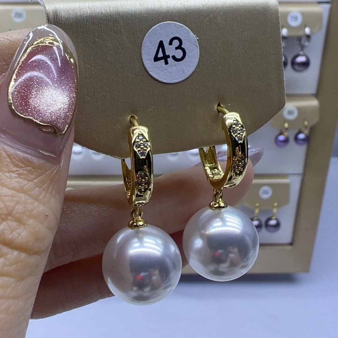 未镶嵌淡水珍珠耳饰