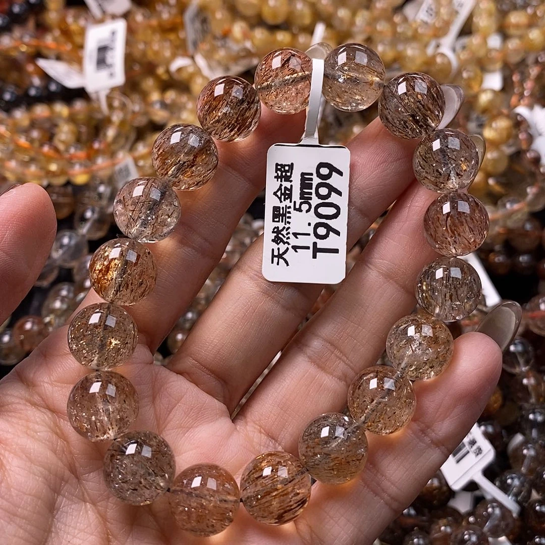 未镶嵌水晶手链水