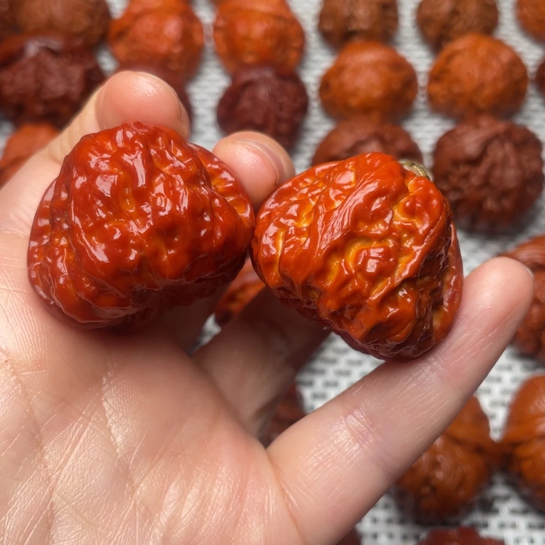 桃核吊坠浪**浪文玩核桃 手把件 蛤蟆头 37