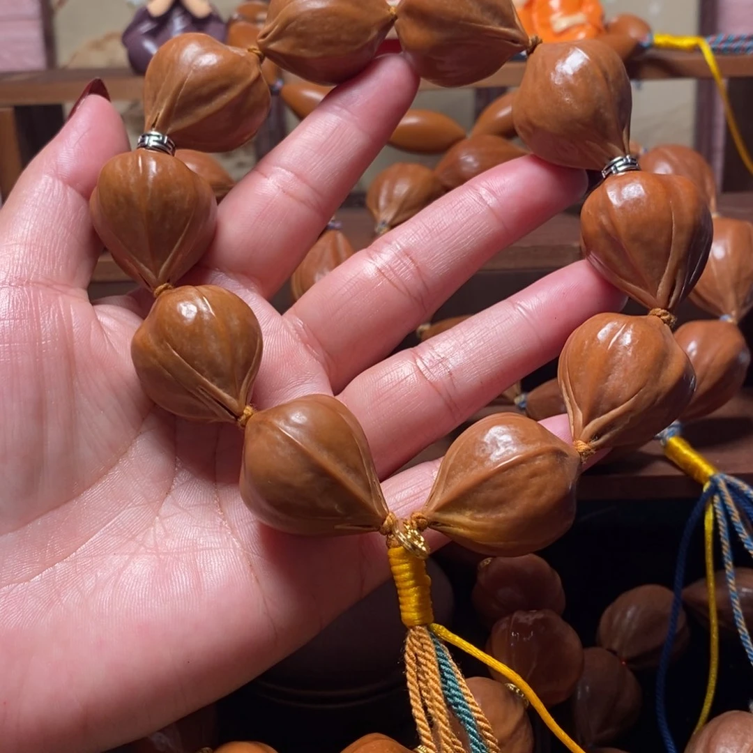 橄榄核手串/手链2.5蒜头10颗1