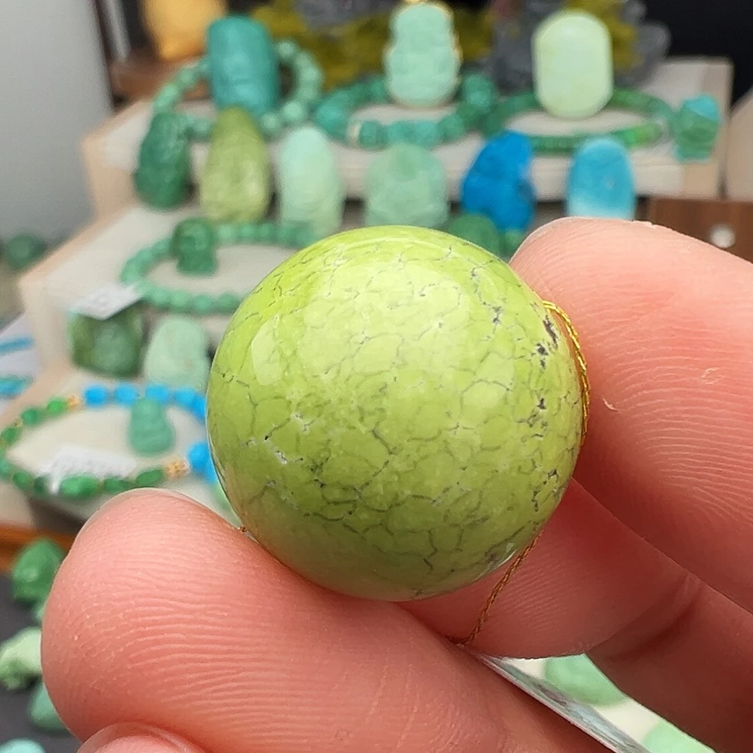 绿松石未镶嵌主播万珍