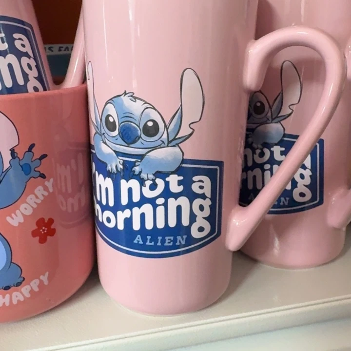 笑****陶瓷无盖款粉色高杯