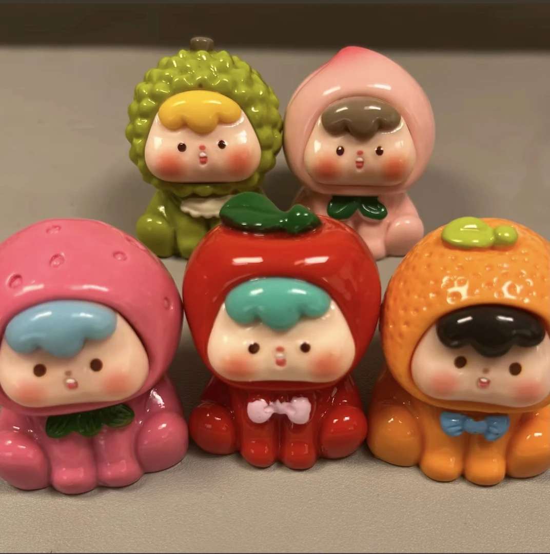 【巨无霸二代水果崽崽】实色夜光混拆6.8CM摆件