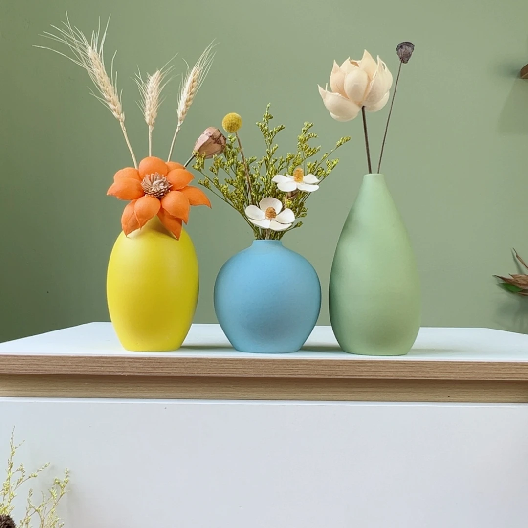 摆件花瓶带花高度20-30厘米左右