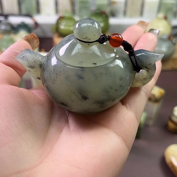 蛇纹石玉未镶嵌项圈