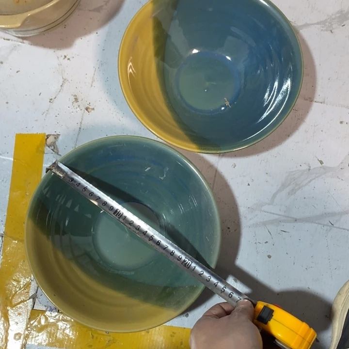 瓷片23口径大面面碗两个