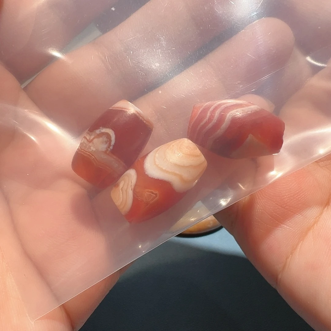 【闪购商品】玛瑙/玉髓颈饰未镶嵌福*