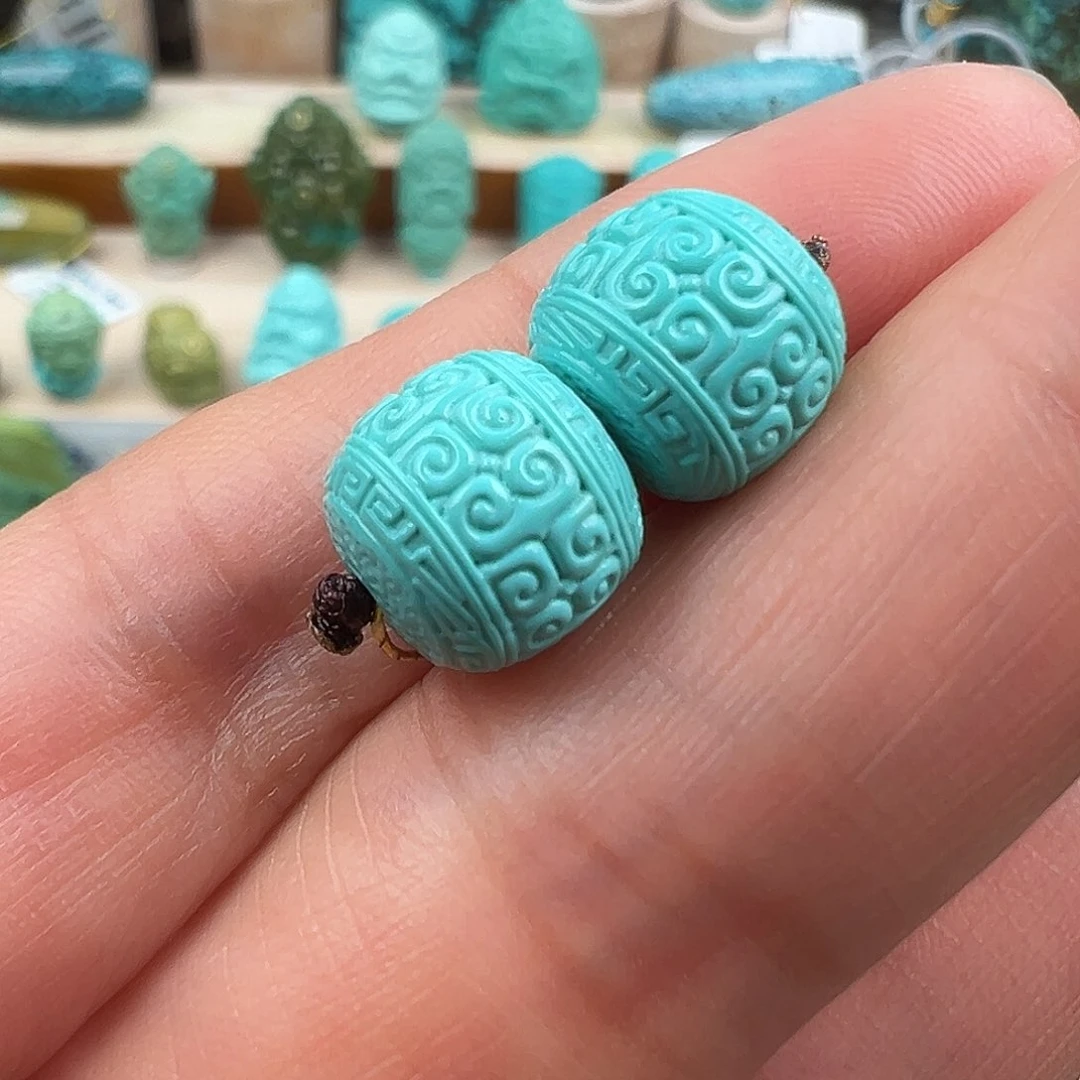 绿松石配饰未镶嵌