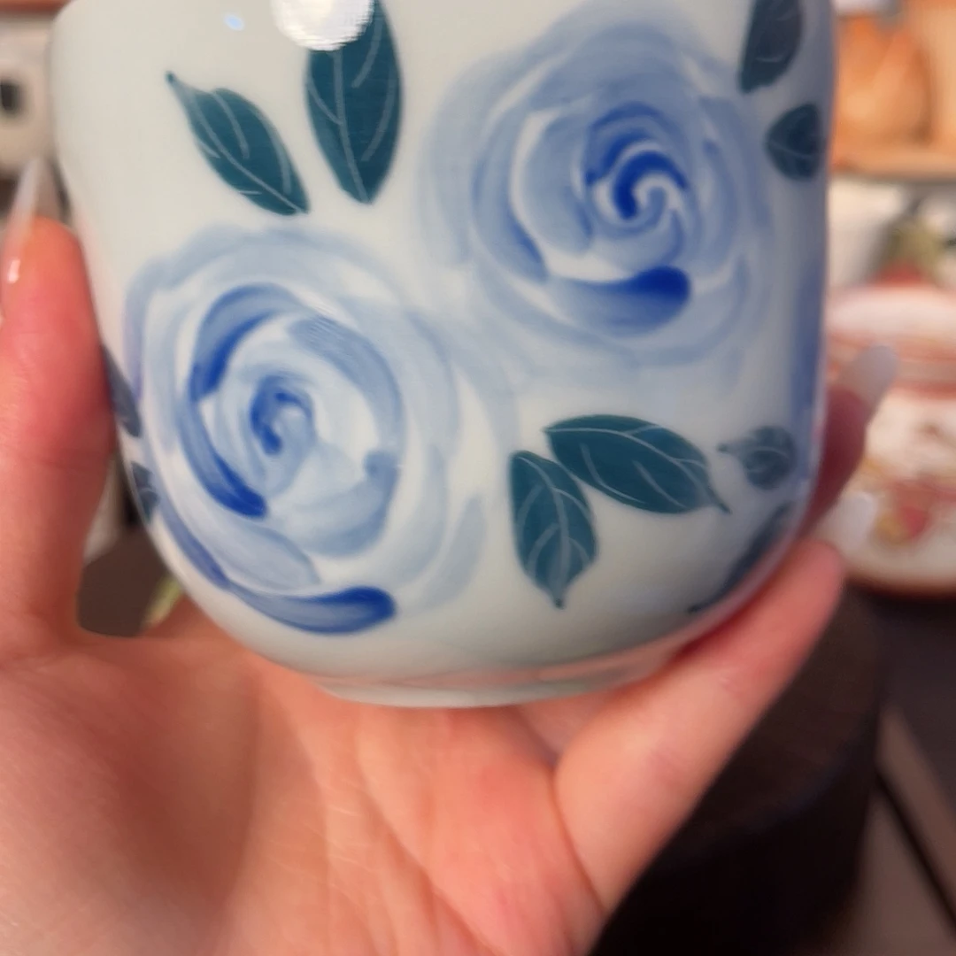 景德镇陶瓷可爱手绘杯