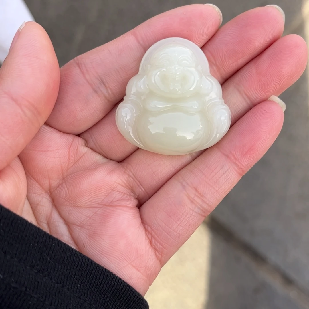 和田玉耳饰未镶嵌