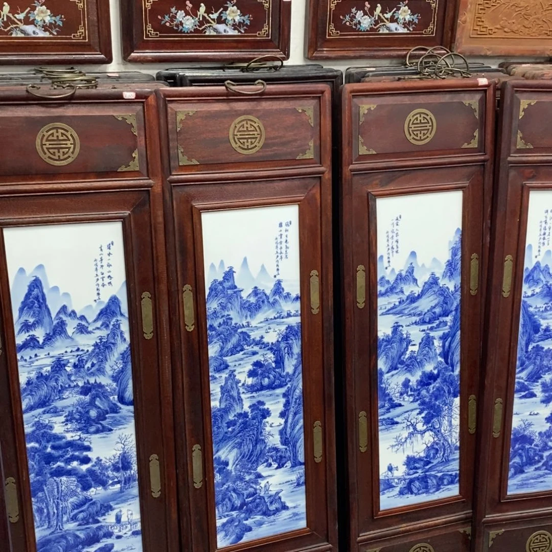 瓷片1.2米*37厘米景德镇瓷板画柴窑烧制