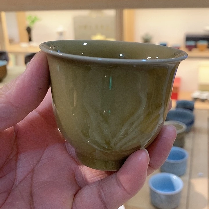 主人杯瓷杯茶杯主人杯