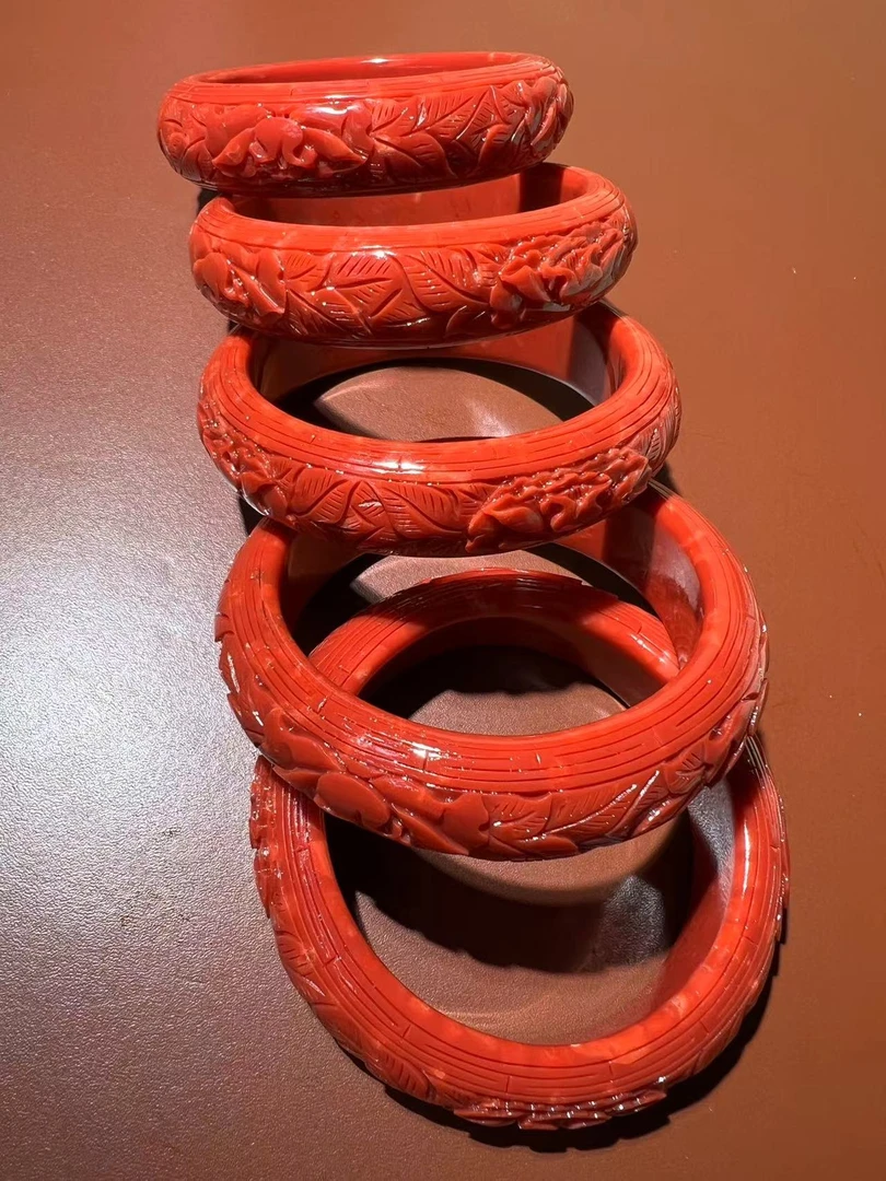 非金属木质手镯 【欧巴珠宝】珊珊手镯宽版雕刻 多样性发一 A546