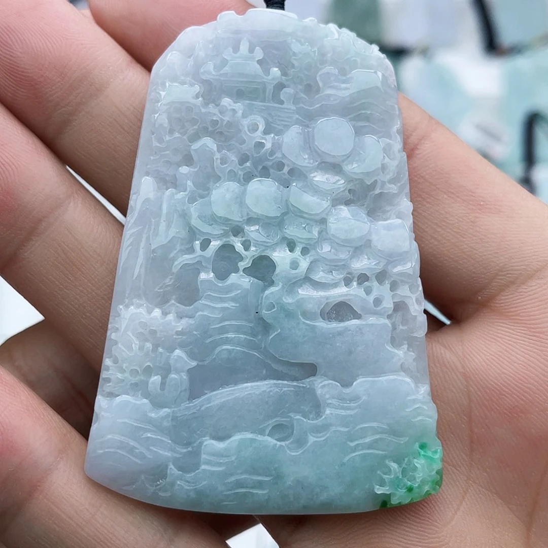 颈饰未镶嵌翡翠翡翠