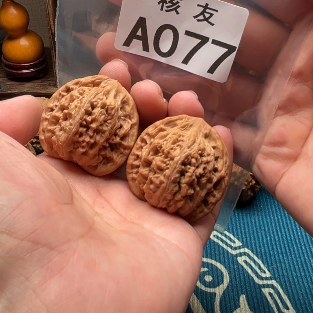 吊坠文玩核桃望月