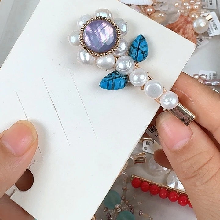 淡水珍珠未镶嵌发饰