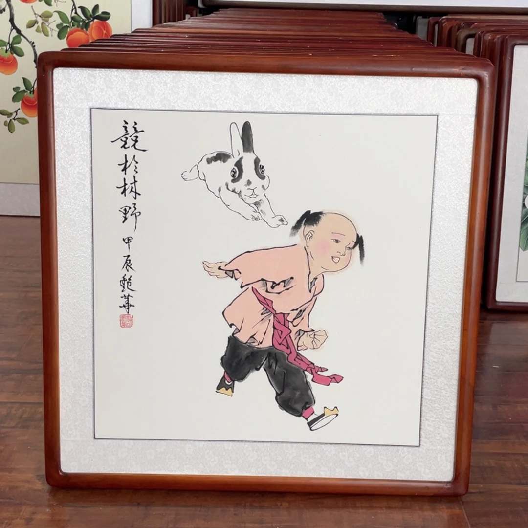 国画带框尺寸63*63厘米