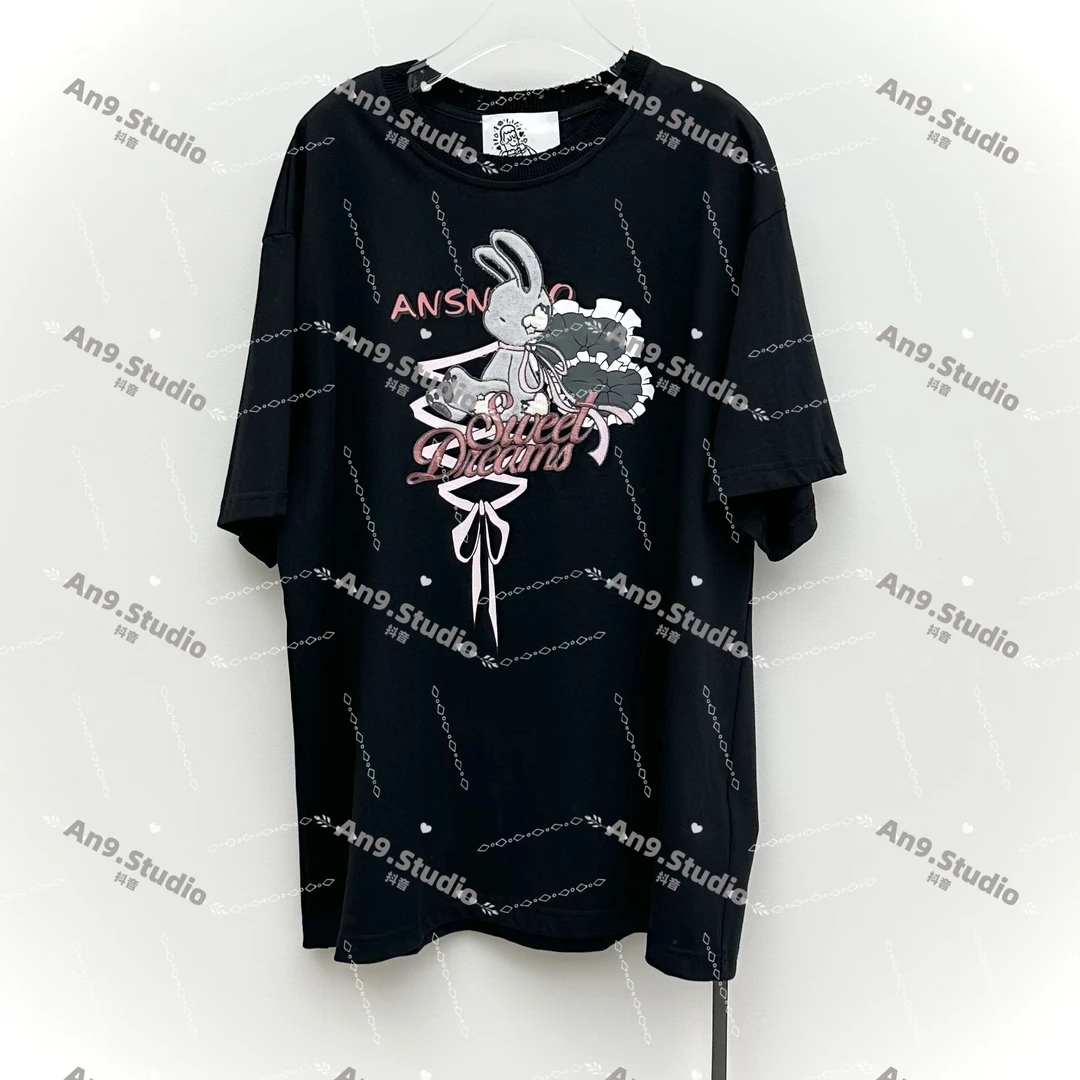 AN9.Studio︱小众设计师品牌新款小兔子T恤A009