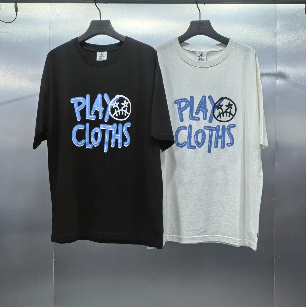 P10-41412-PLA夏季后背圆领潮流印花时尚圆领半袖