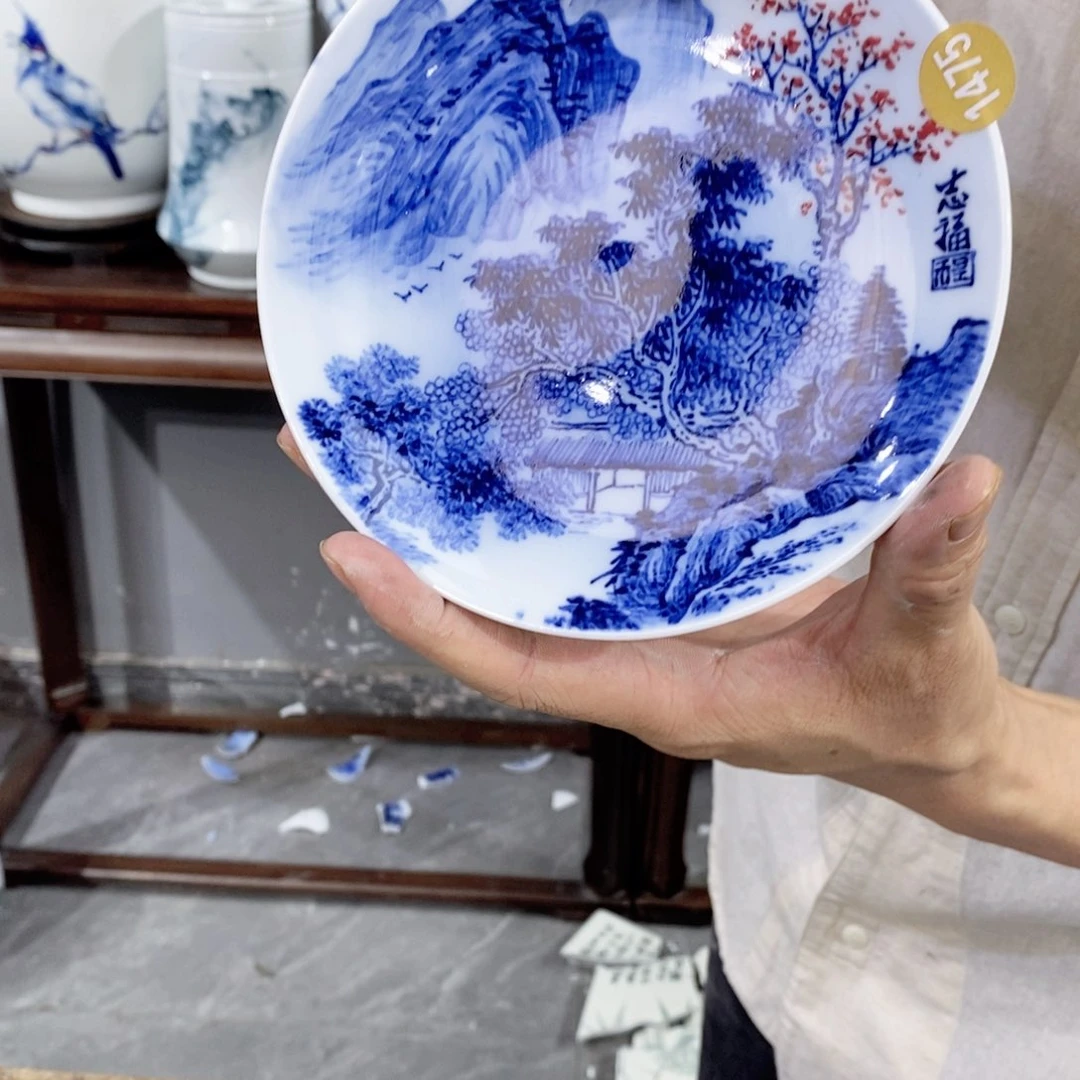 摆件吴义松陶瓷直播间1457