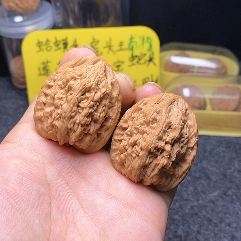 【闪购商品】吊坠文玩核桃40蓟县虎头王