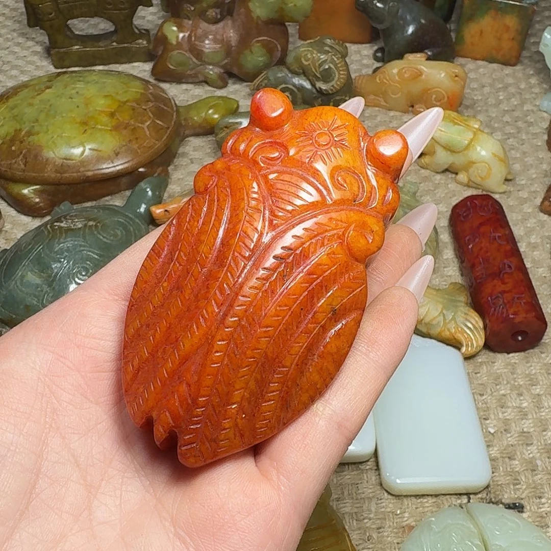 白玉菩提吊坠@*挂件