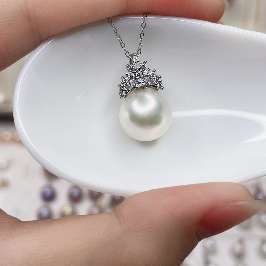 合金吊坠(赠链)淡水珍珠