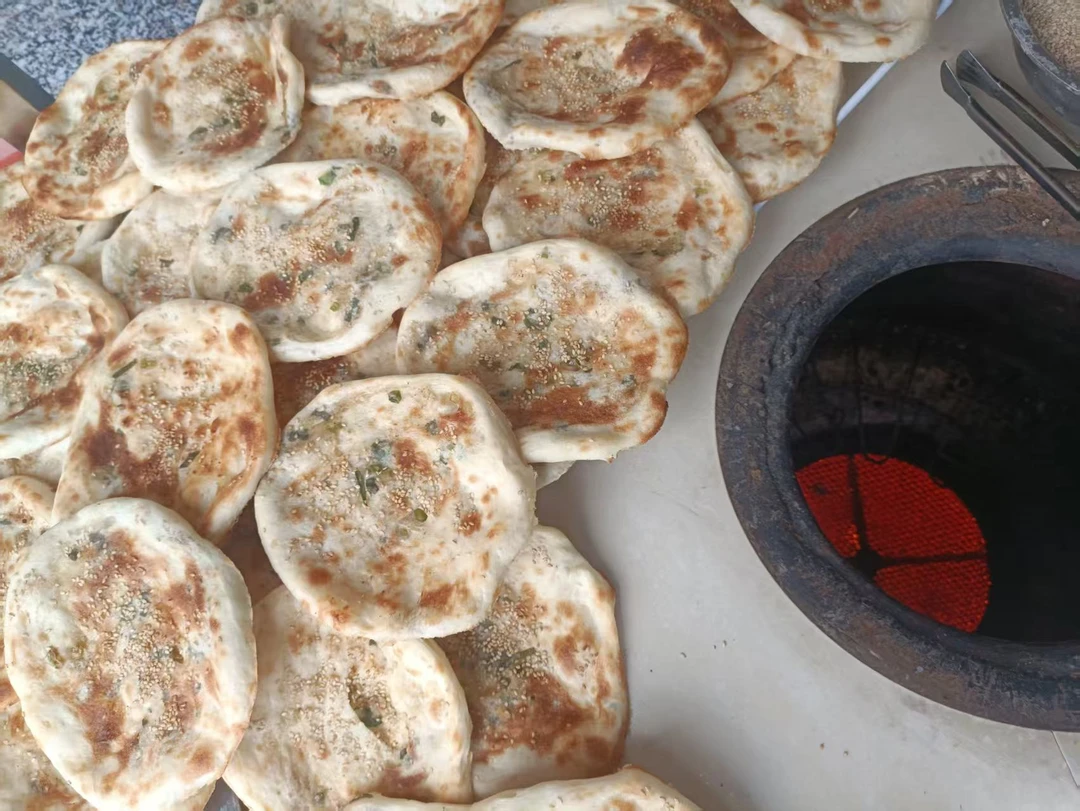 安徽灵璧烤炉烧饼加肉加料10个1份