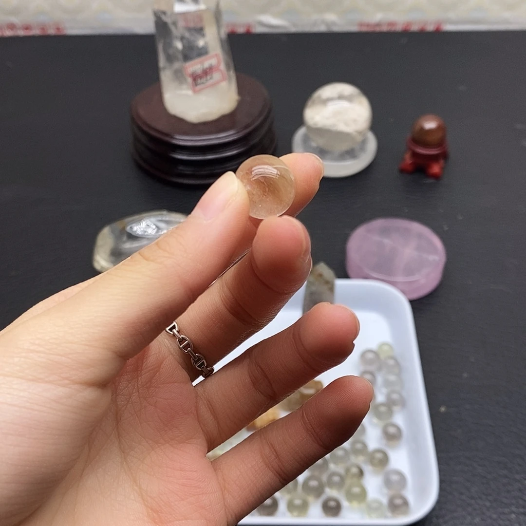 未镶嵌水晶珠宝半成品198水晶石