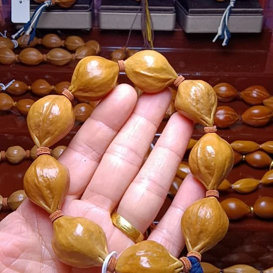 手串/手链橄榄核橄榄核手串2.3三花铁核蒜头料老料