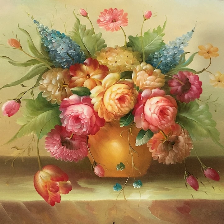 油画50*60手绘油画