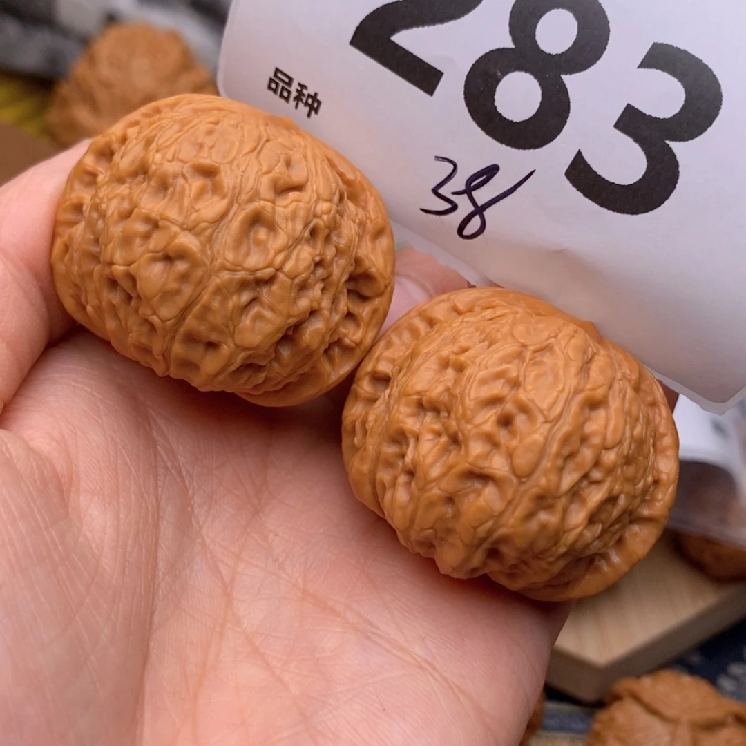 文玩核桃把件283号38乾隆磨