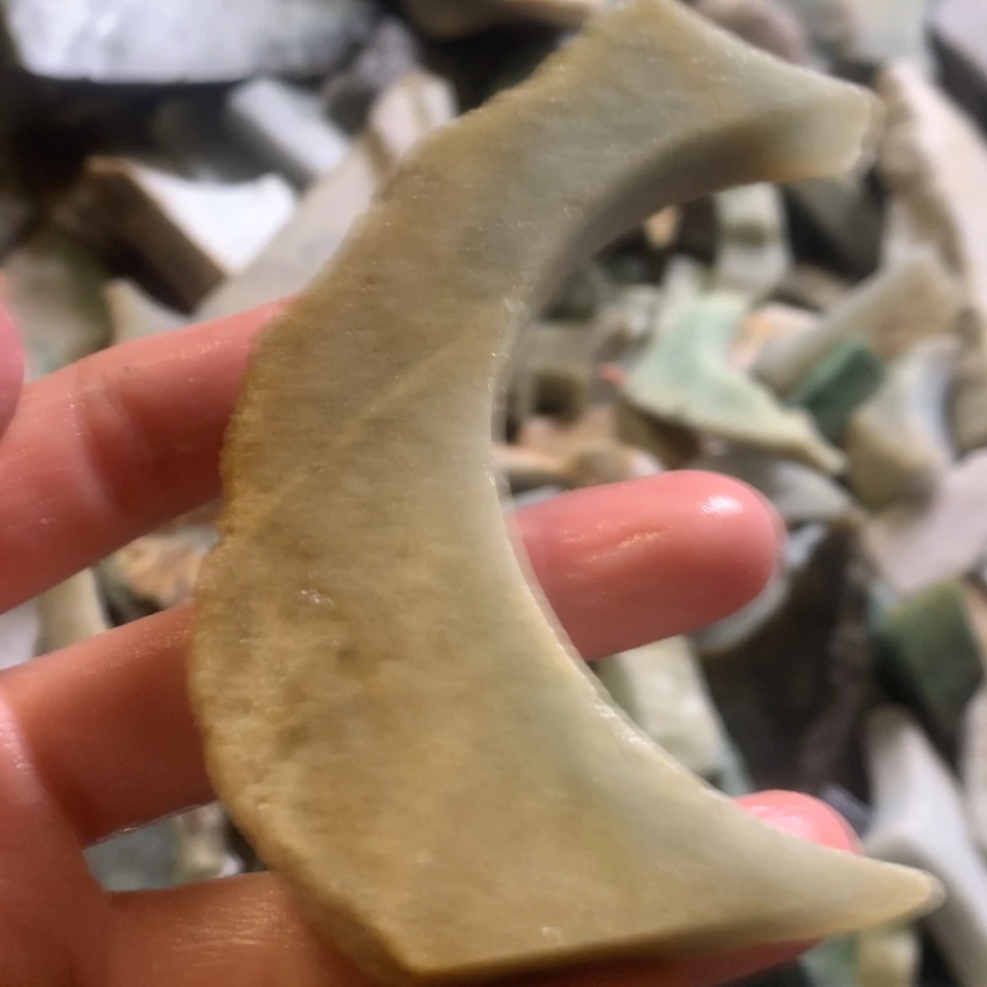 翡翠颈饰未镶嵌缅甸翡翠