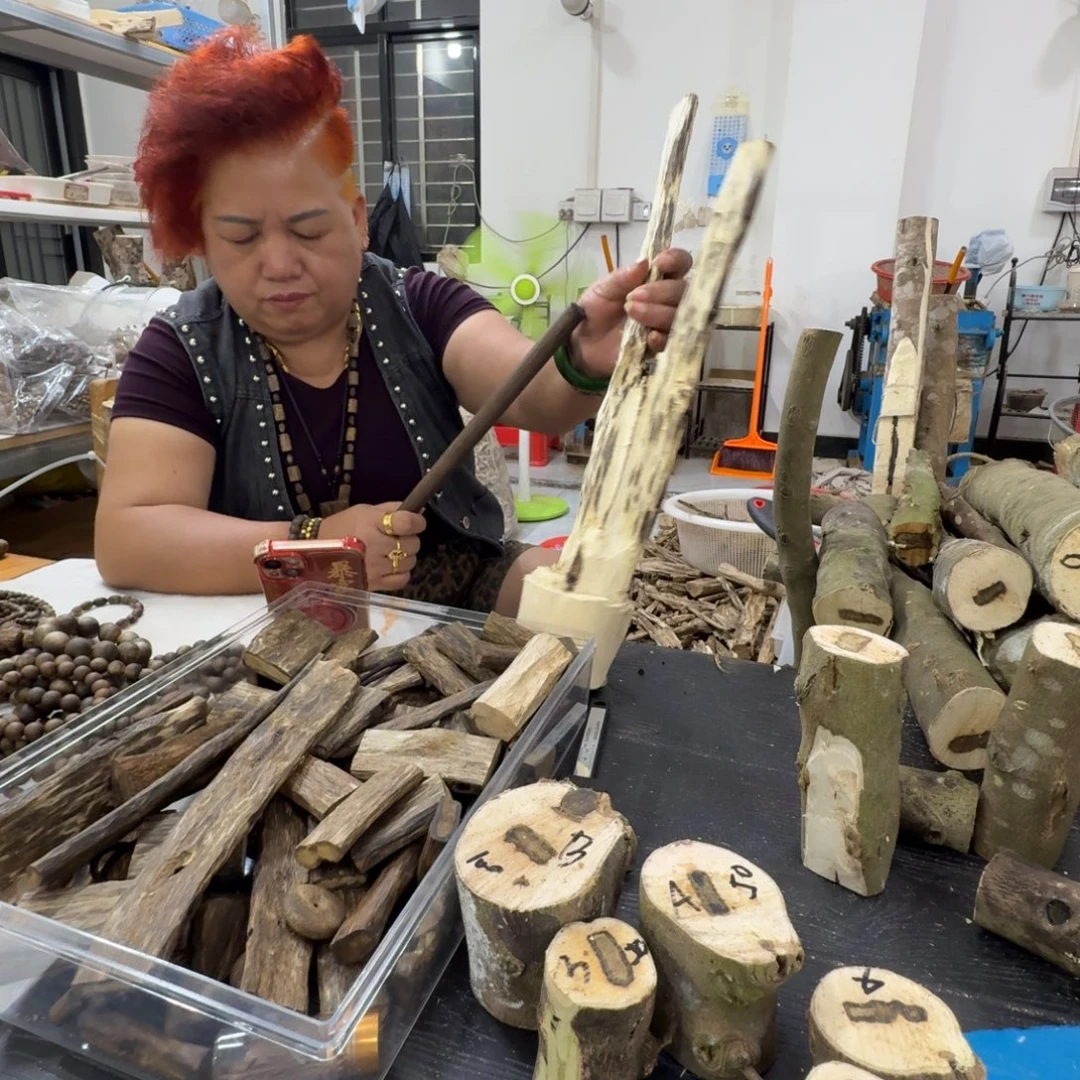 ，***线香奇楠沉香原木