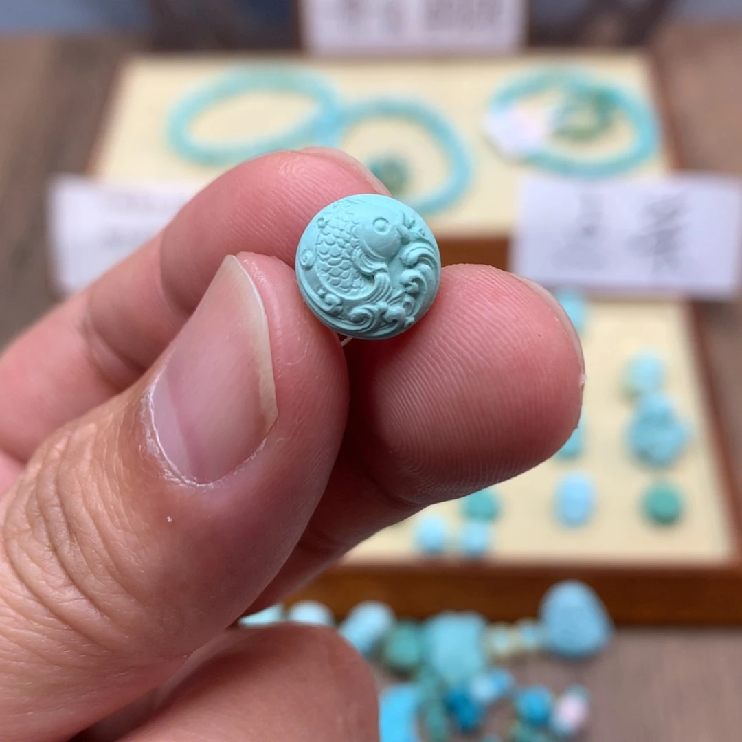 绿松石未镶嵌12配饰