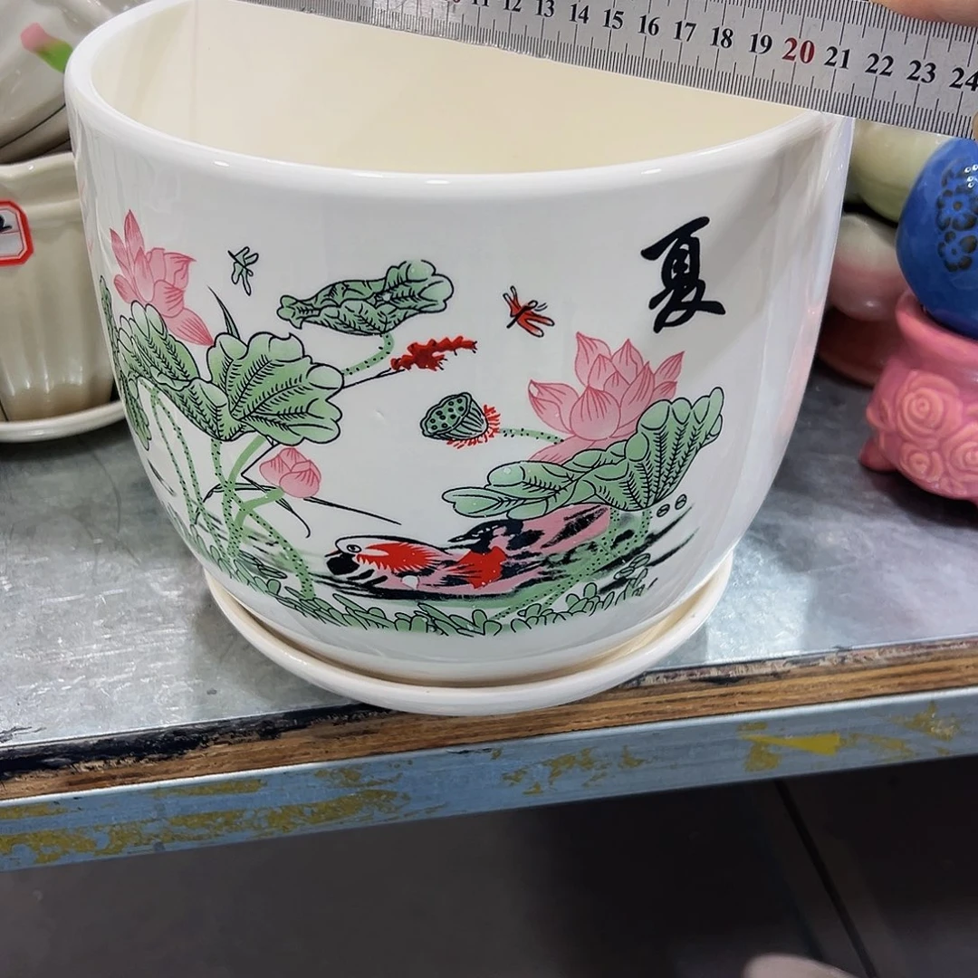 绿植多肉陶瓷花盆